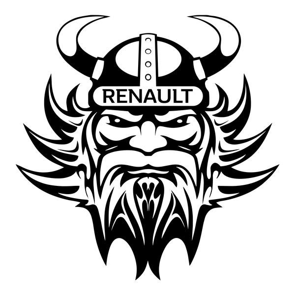 Adesivi per Auto e Moto: Vichingo Renault
