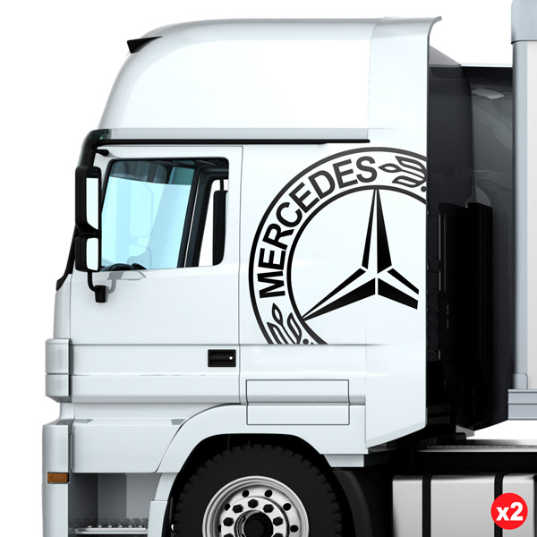 Adesivi per Auto e Moto: Camion Mercedes