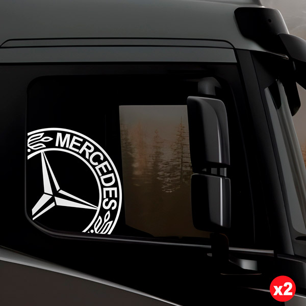 Adesivi per Auto e Moto: Camion Mercedes