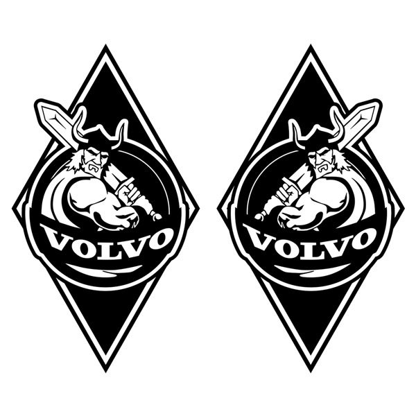 Adesivi per Auto e Moto: Viking Volvo per camion