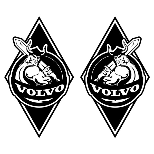 Adesivi per Auto e Moto: Viking Volvo per camion