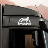 Adesivi per Auto e Moto: Logo MAN Lion per autocarro 2