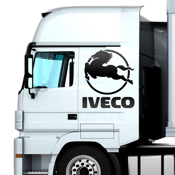 Adesivi per Auto e Moto: Logo Iveco per camion