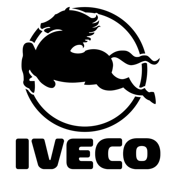 Adesivi per Auto e Moto: Logo Iveco per camion
