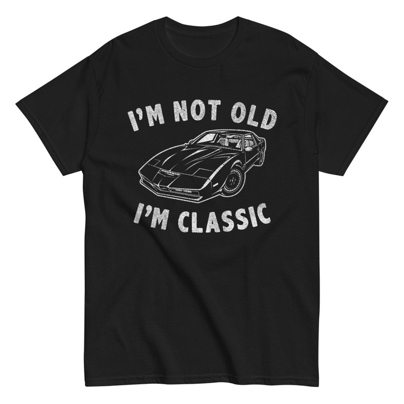 Magliette: IM NOT OLD, IM CLASSIC con Auto Classica