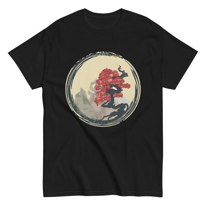Magliette: Enso e Bonsai Zen Giapponese