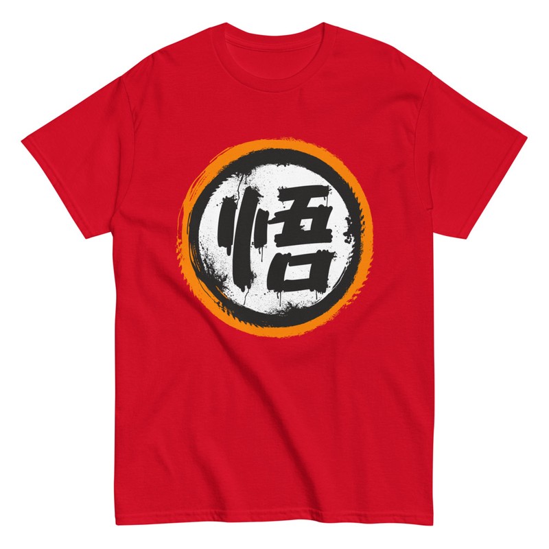 Magliette: Simbolo Kanji Guerriero Dragonball