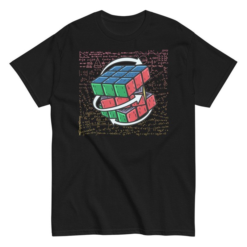 Magliette: Cubo Rubik Matematica Nerd