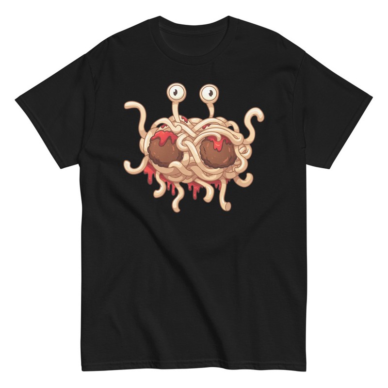 Magliette: Mostro Spaghetti Volante