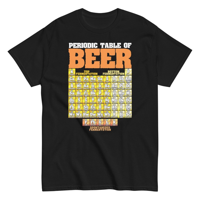 Magliette: Birra Tavola Periodica Chimica