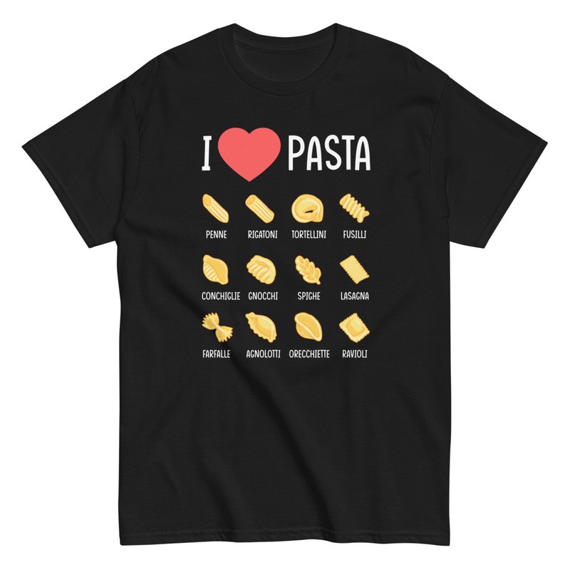 Magliette: Maglietta Amo la Pasta