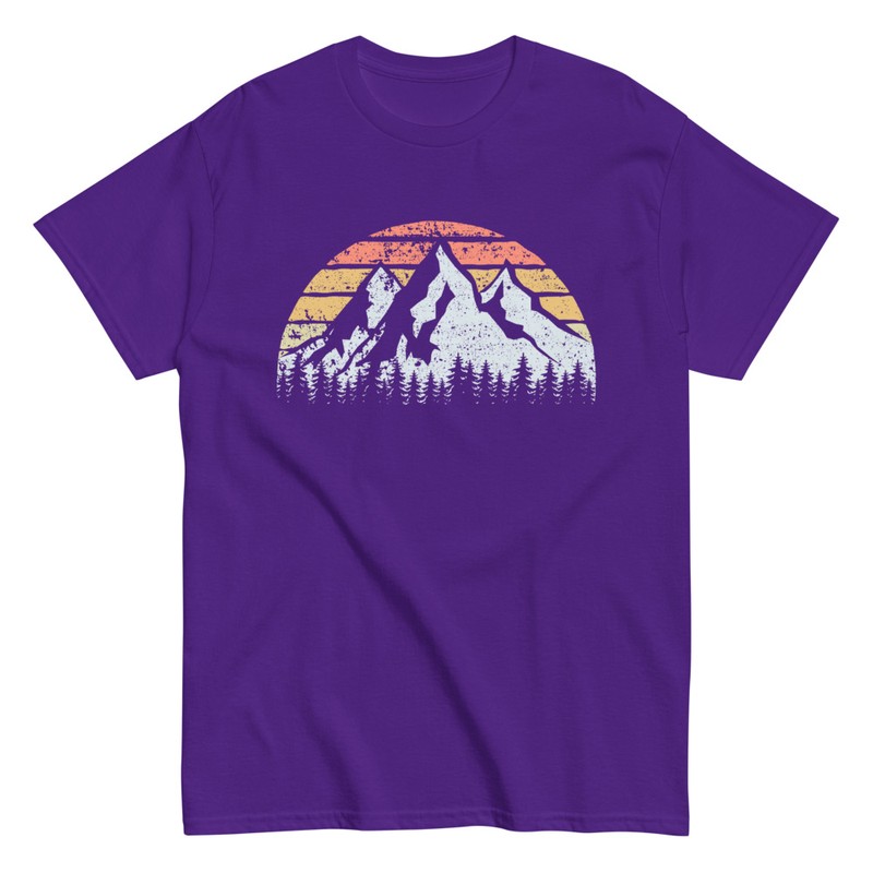 Magliette: Montagne e Tramonto Vintage