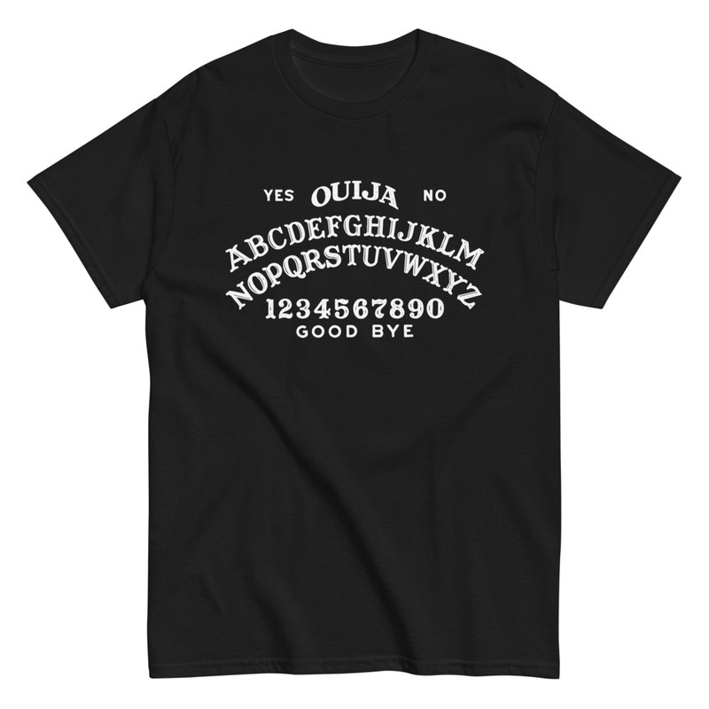 Magliette: Maglietta Alfabeto Ouija Halloween