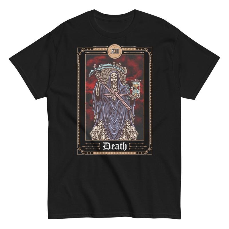 Magliette: Maglietta Tarot Morte Occulto