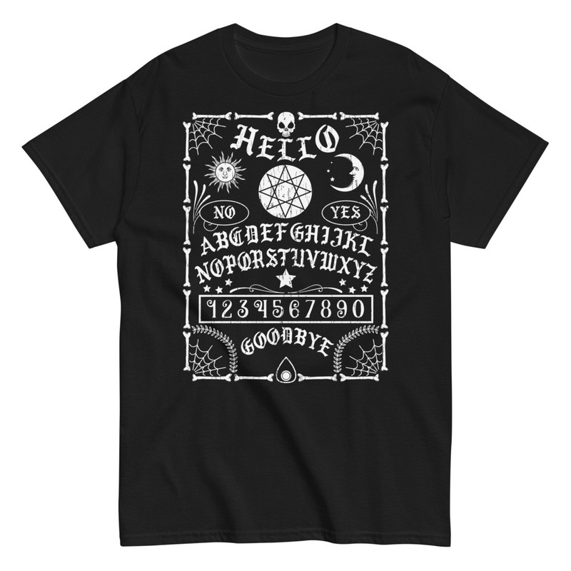 Magliette: Maglietta Ouija Halloween Spiritismo