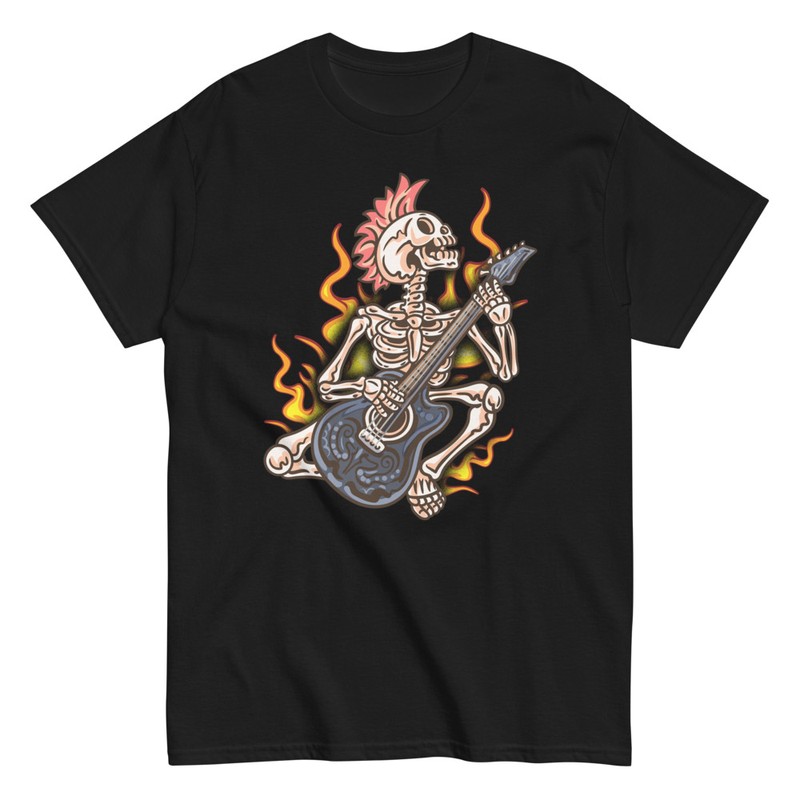 Magliette con fiamme top