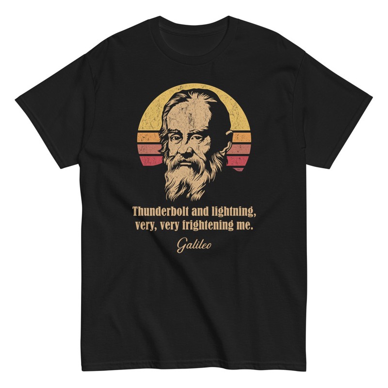Magliette: Galileo Galilei Rocker