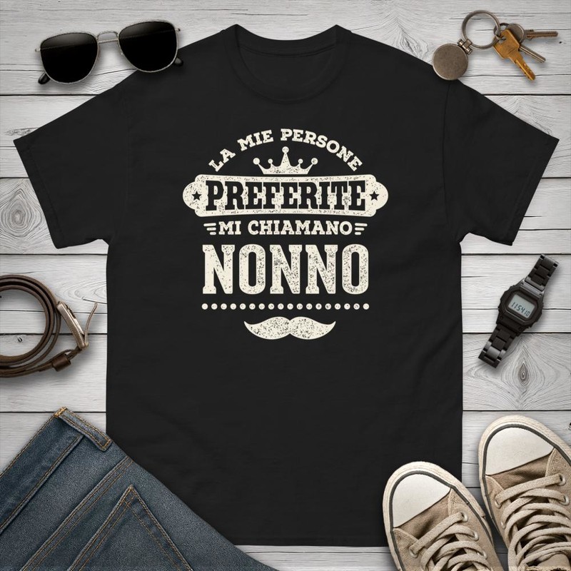 Magliette: Le Mie Persone Preferite Mi Chiamano Nonno