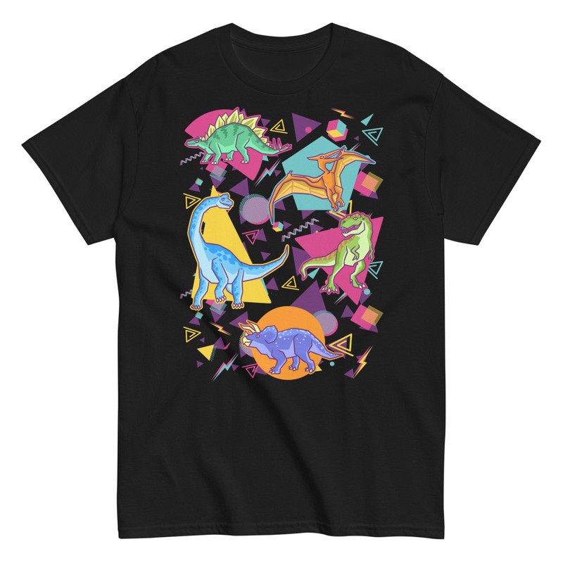 Magliette: Dinosauri Divertenti Anni 90