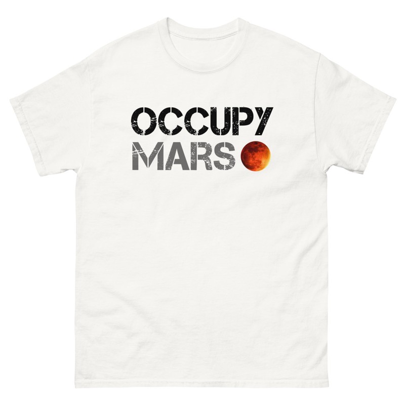 Magliette: Occupy Mars Nerd