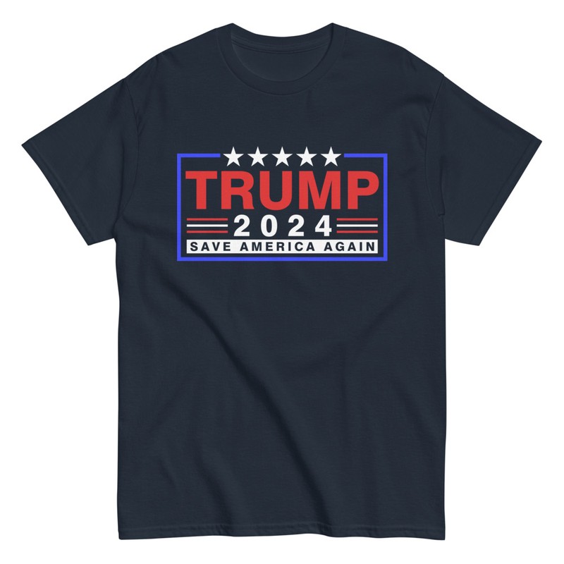 Magliette: Trump 2024 Save America Again