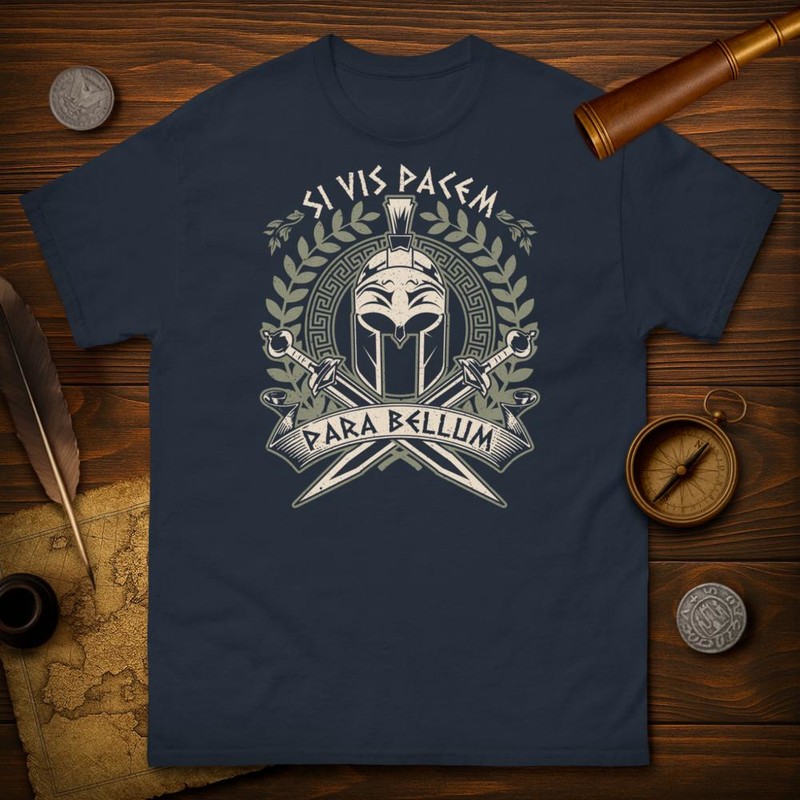 Magliette: Spartano Si Vis Pacem Para Bellum