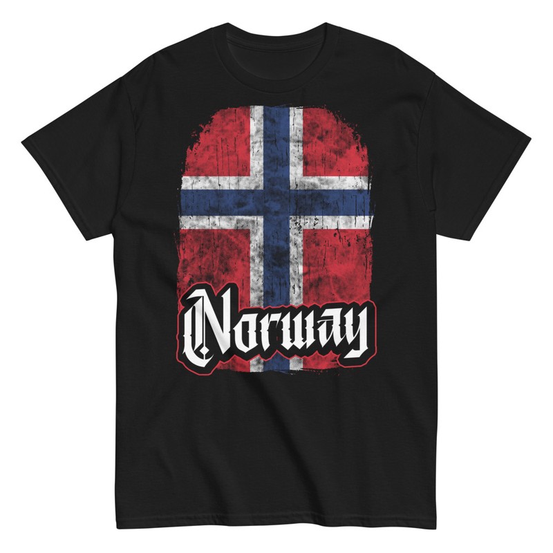 Magliette: Bandiera Vichinga Norvegese