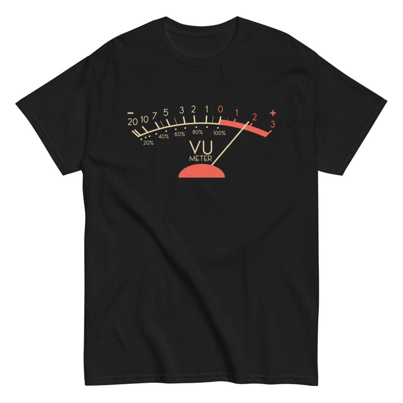Magliette: Suono Rock VU Meter