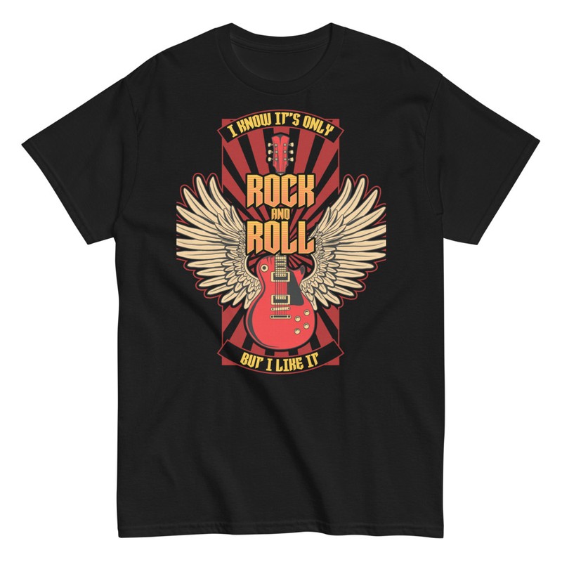 Magliette: Chitarra Alata Rock and Roll