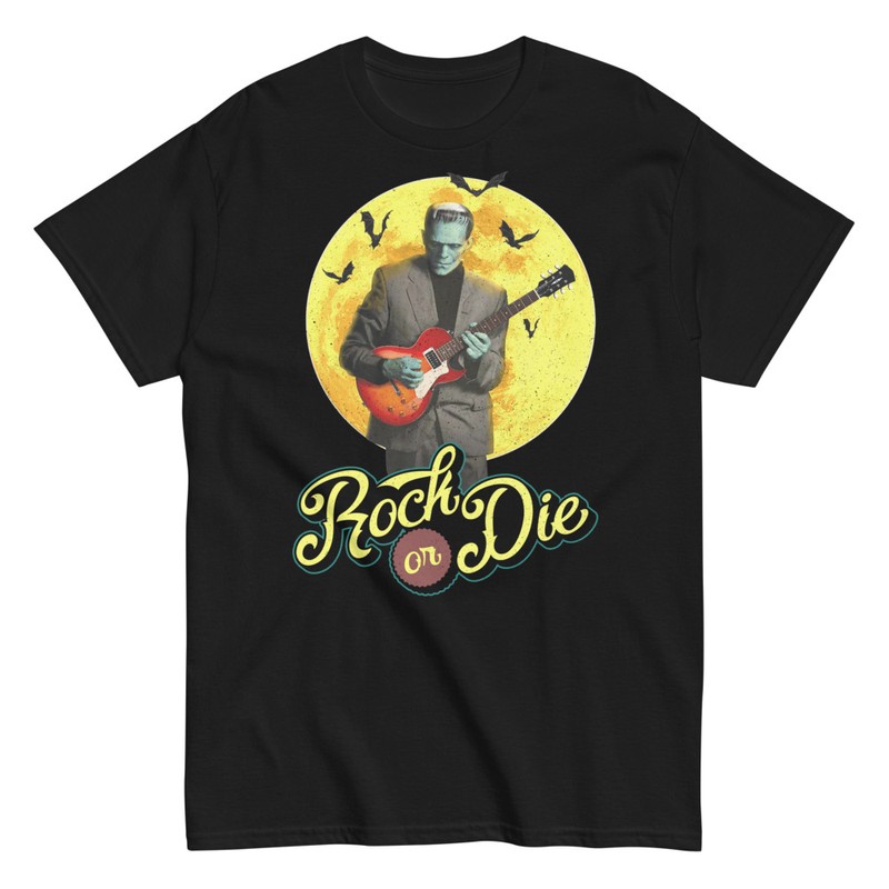 Magliette: Frankenstein Rock or Die