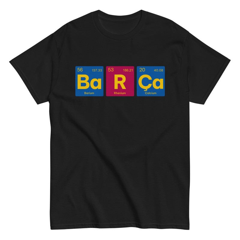 Magliette: Simboli Chimici Barça