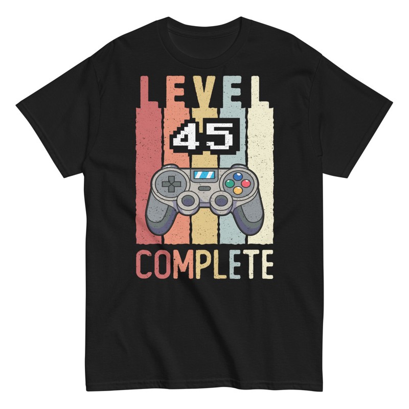 Magliette: Level 45 Complete