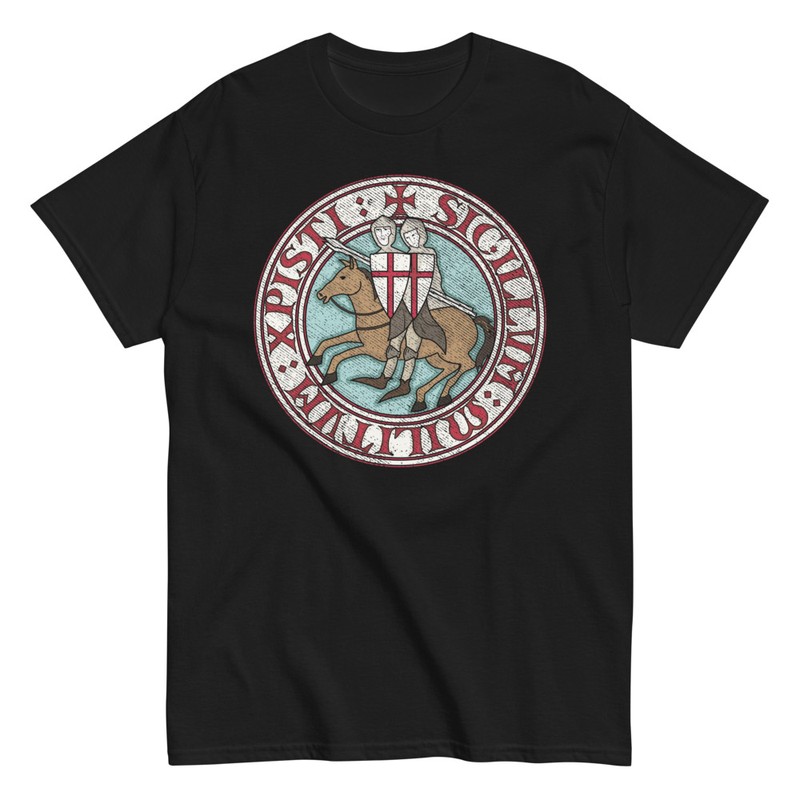 Magliette: Sigillum Militum Xpisti: Emblema Templare