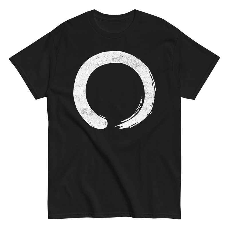Magliette: Simbolo Zen Enso: Cerchio di Illuminazione