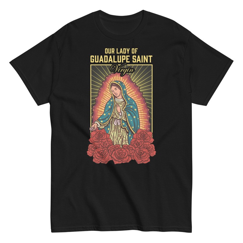 Magliette: Nostra Signora di Guadalupe: Fede e Devozione