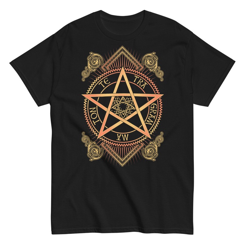 Magliette: Amuleto Tetragrammaton Pentagramma