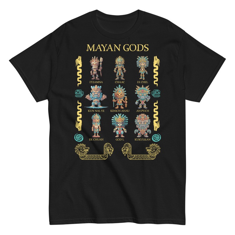 Magliette: Mitologia dei dei Maya