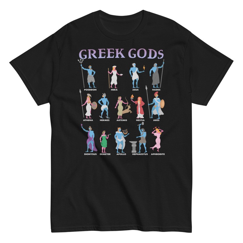 Magliette: Dei Greci Mitologia