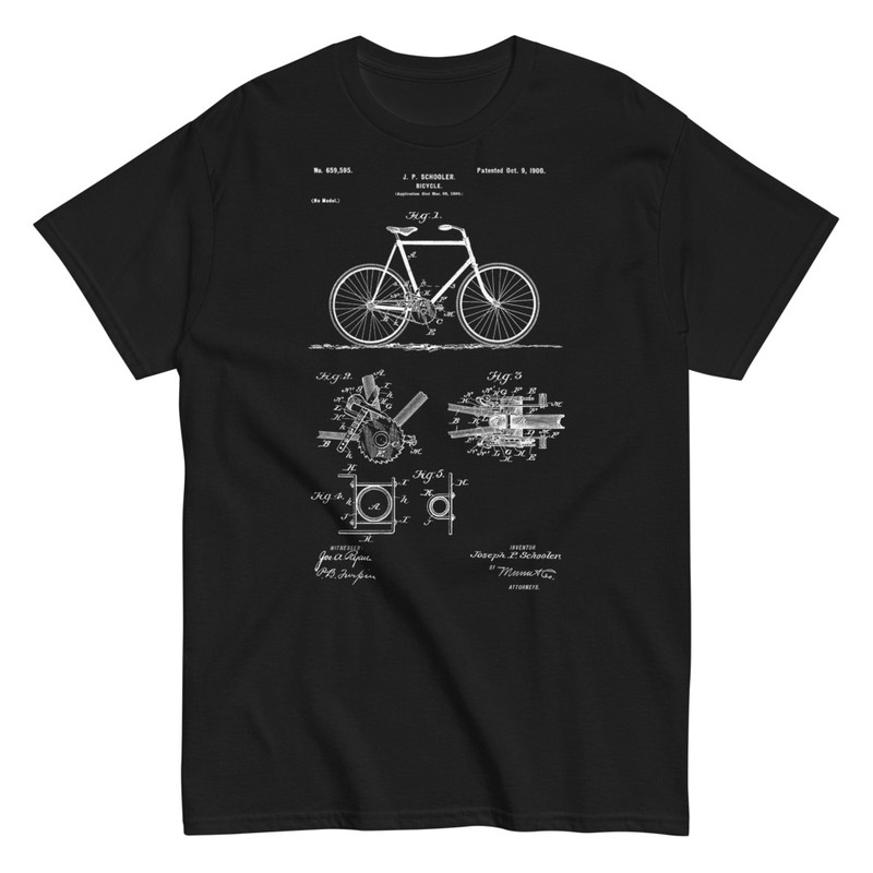 Magliette: Brevetto di Bicicletta