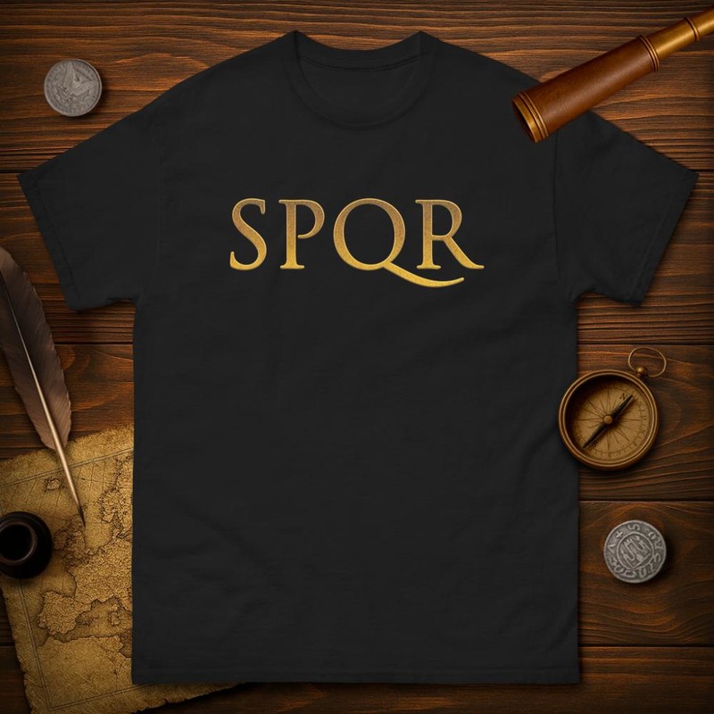 Magliette: Antica Roma SPQR
