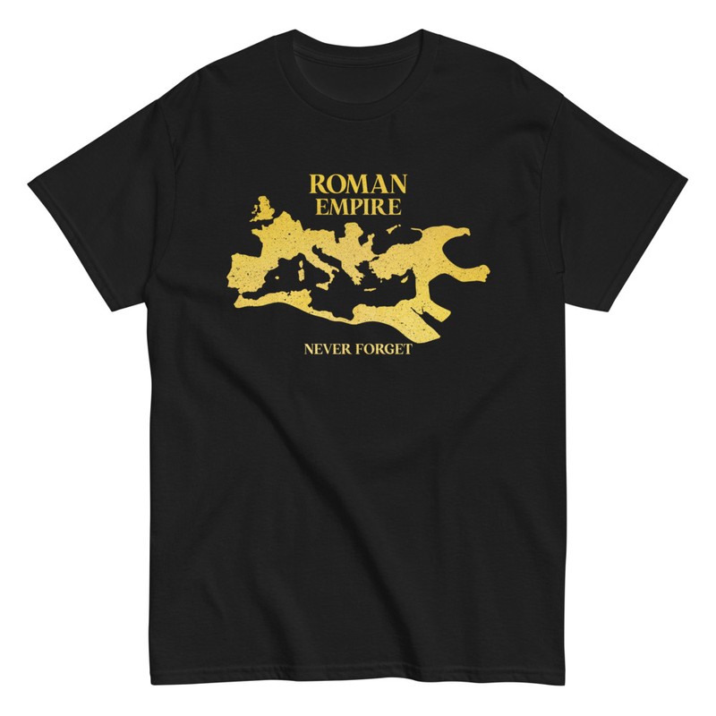 Magliette: Impero Romano Never Forget