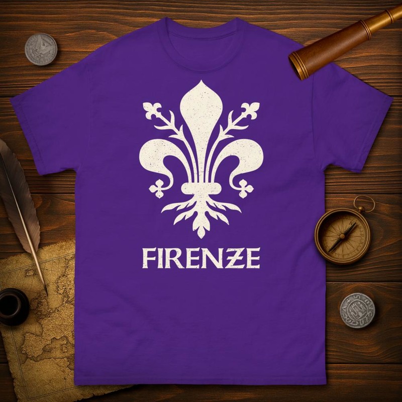Magliette: Simbolo Firenze Fior di Loto
