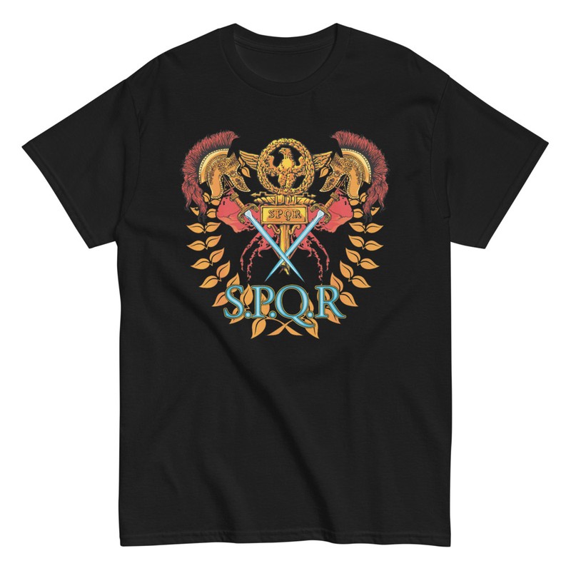 Magliette: Caschi & SPQR Romani Maglietta