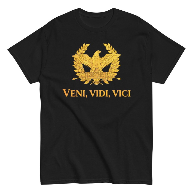 Magliette: Aquila SPQR e Veni, Vidi, Vici