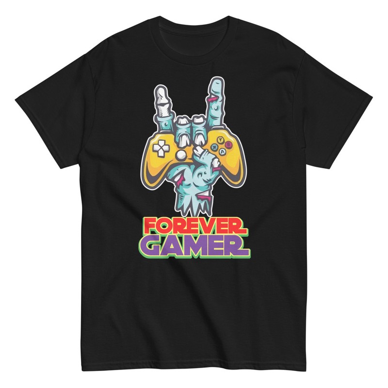 Magliette: Mano Zombie Joystick Forever Gamer