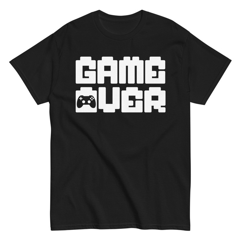 Magliette: Game Over Joystick Pixel Art