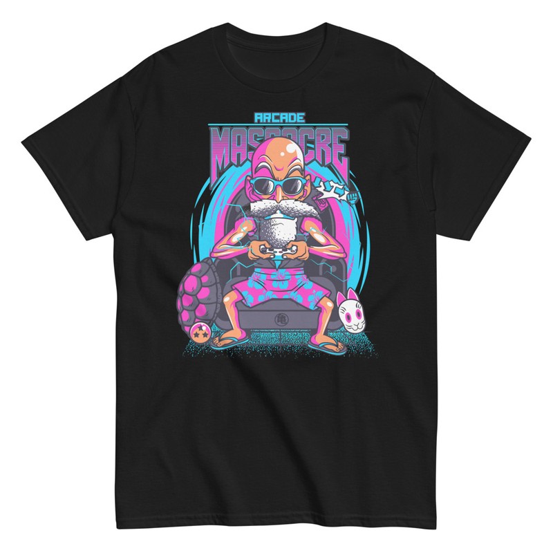 Magliette: Tartaruga Arcade Massacre Retro