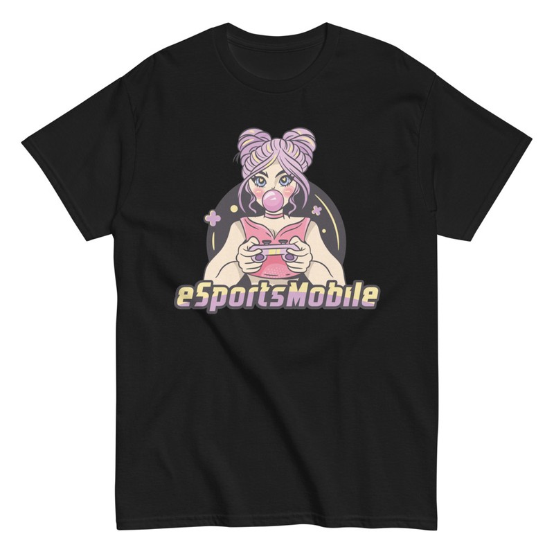 Magliette: eSports Mobile Retro Anime per Giocatori