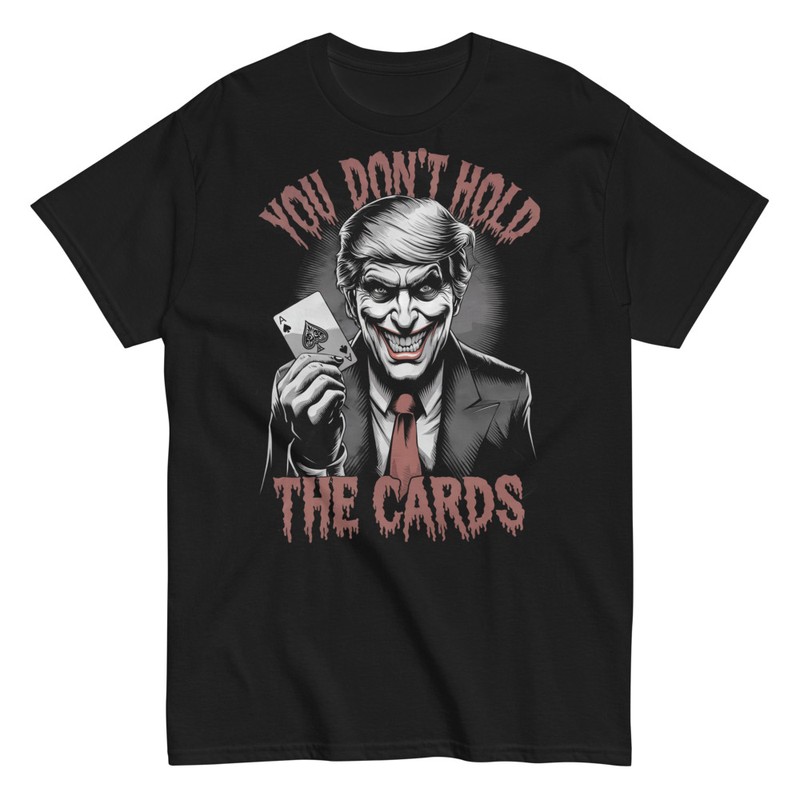 Magliette: Donald Trump Joker Zelensky Cards