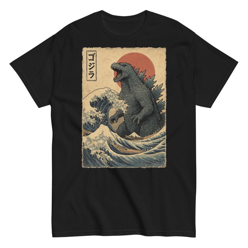 Magliette: Godzilla e Grande Onda